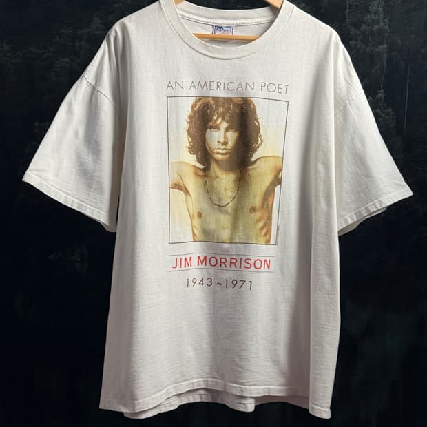 (XXL) 90s 도어즈 짐모리슨 빈티지 밴드티
