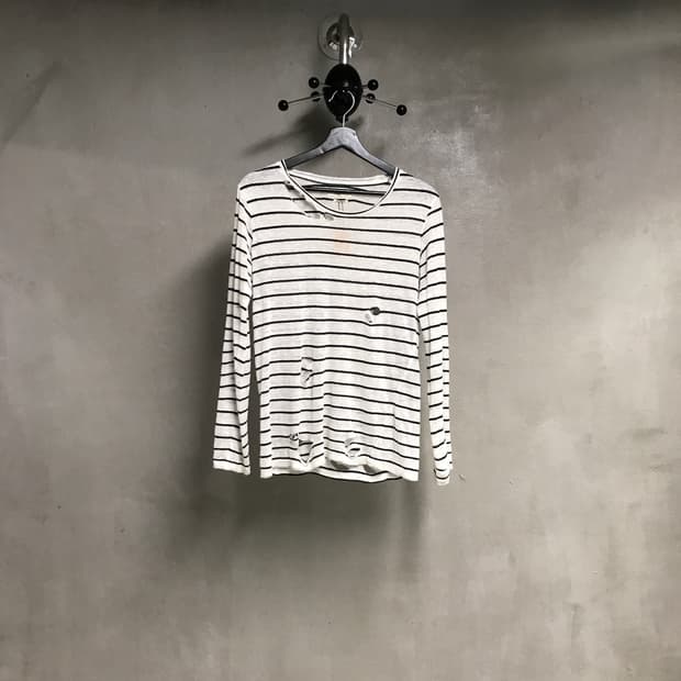 이자벨마랑 단가라 긴팔 티셔츠 XS