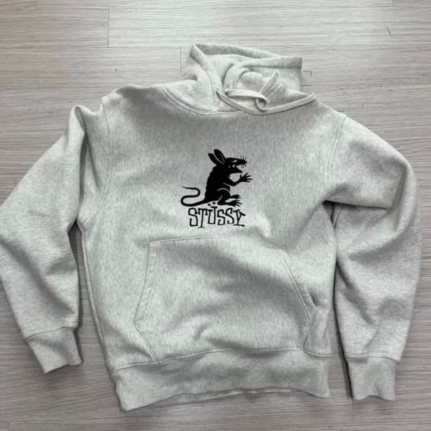 스투시 랫 후드