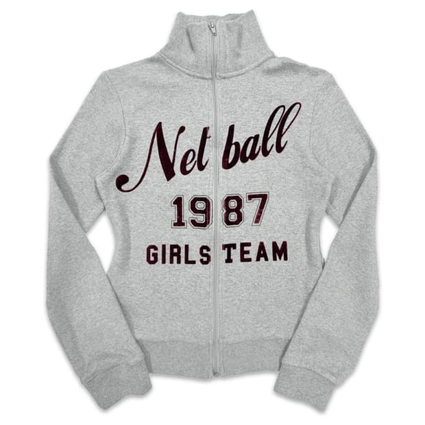 빈티지 ZARA 그레이 슬림핏 크롭 집업 긴팔