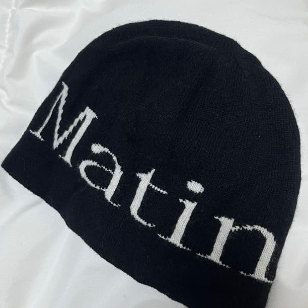 마뗑킴 비니 새상품_ 실착 X