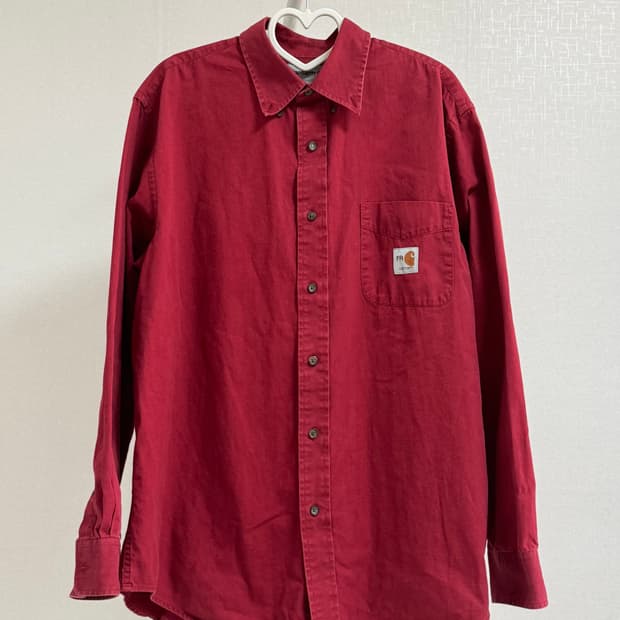 칼하트 FR 버건디 셔츠 L