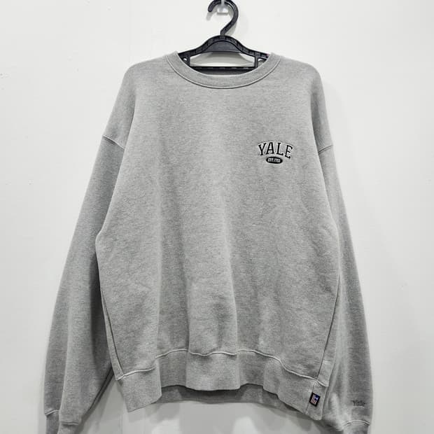 예일 YALE 맨투맨 그레이 남성 95~100사이즈