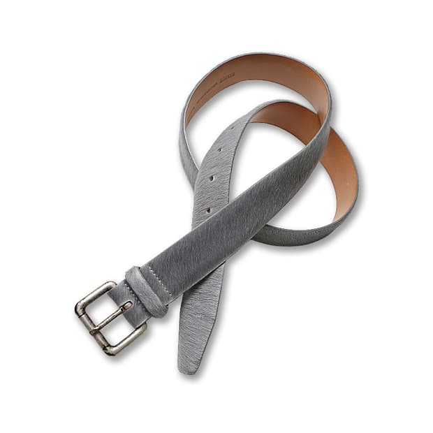 야콥 코헨 [Jacob Cohen] 메이드 인 베네토 그레이 송치 벨트