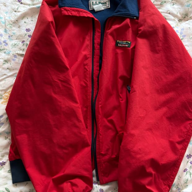 엘엘빈 구형 웜업 재킷