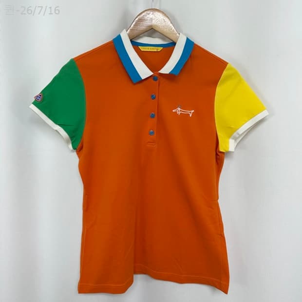 루이까스텔 여자 골프 카라 반팔티 100