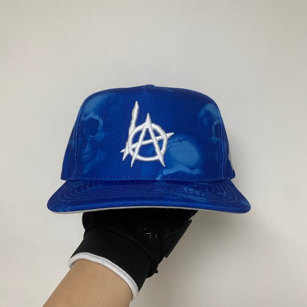 크리스브라운 KILL THE HYPE 킬더하이프 LA 스컬 아나키 스냅백