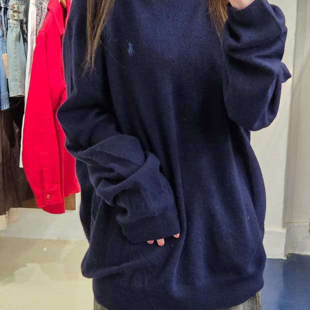 PRL 폴로 랄프로렌 캐시미어 100 니트