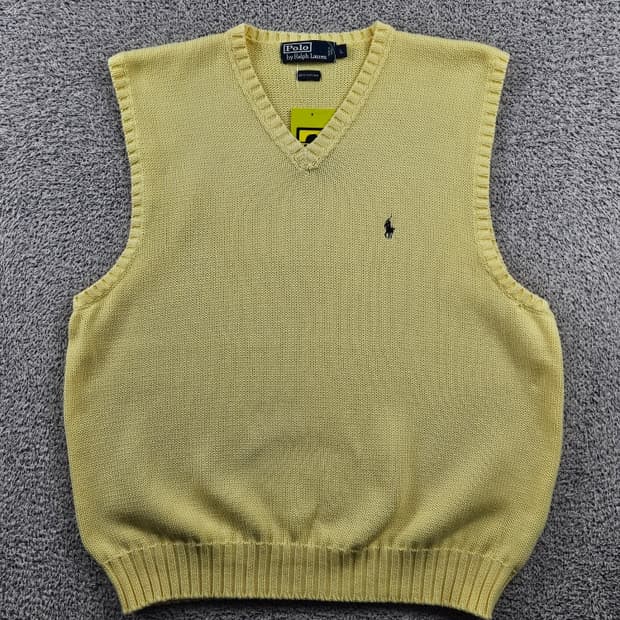폴로랄프로렌 베이직 코튼 니트 베스트 ( L ) / 10971