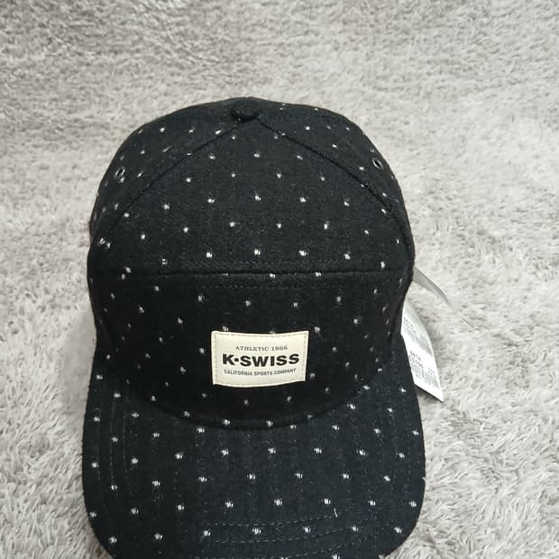 K-SWISS 따뜻한울소재 블랙 캡모자 새제품