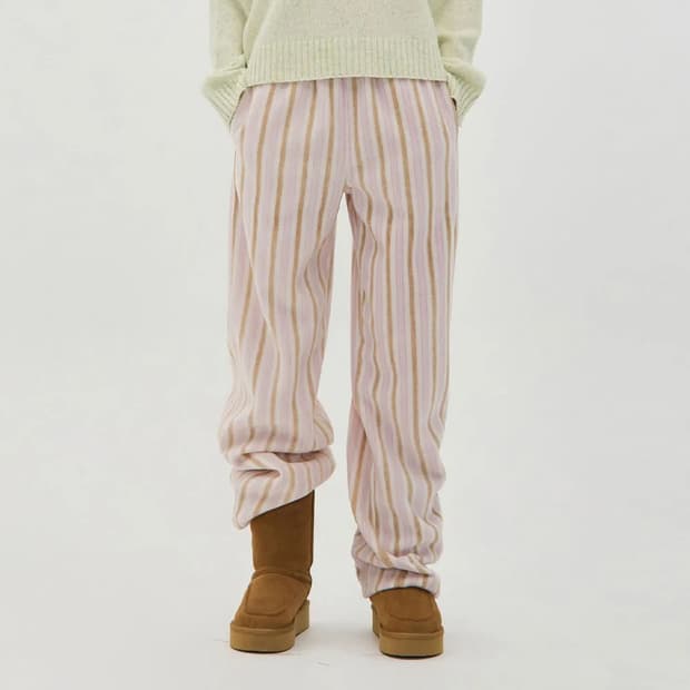 로우클래식 Lc FLUFFY SLEEP PANTS
