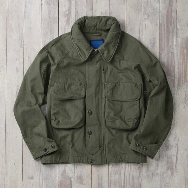 (새상품급) [FFC x DOCUMENT] 헨리코튼 도큐먼트 피싱 자켓