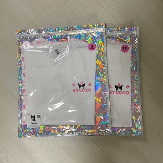 아이앱 쿠로미 롱슬리브 화이트 M