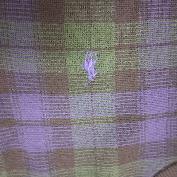 상태최강/최저가)폴로 랄프로렌 체크 메리노 울 스웨터 XL(105~110