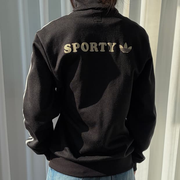 [S]아디다스 스포티 트레포일 트랙탑 져지