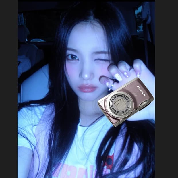 하투하 디카 올림푸스 뮤 7040 초 레어 핑크