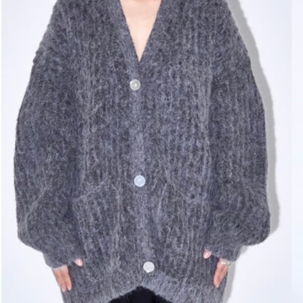 윤세 모헤어 가디건
