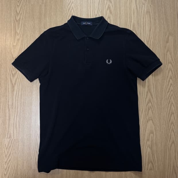 프레드페리 플레인 카라티 m 블랙
