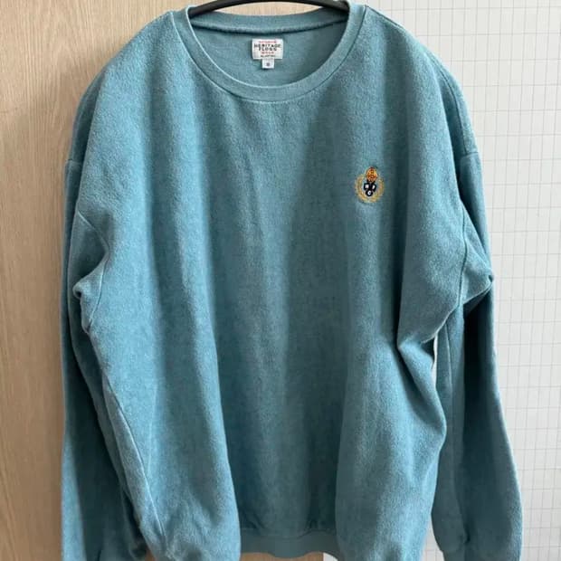 헤리티지플로스 테리 맨투맨 S