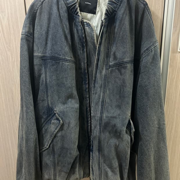 (L) 일꼬르소 더티워싱 MA-1 다크블루 