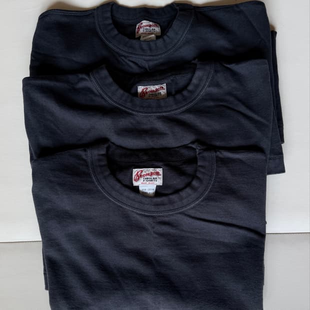 브론슨 Tompkins Loopwheeled Tubular Tee 빈티지