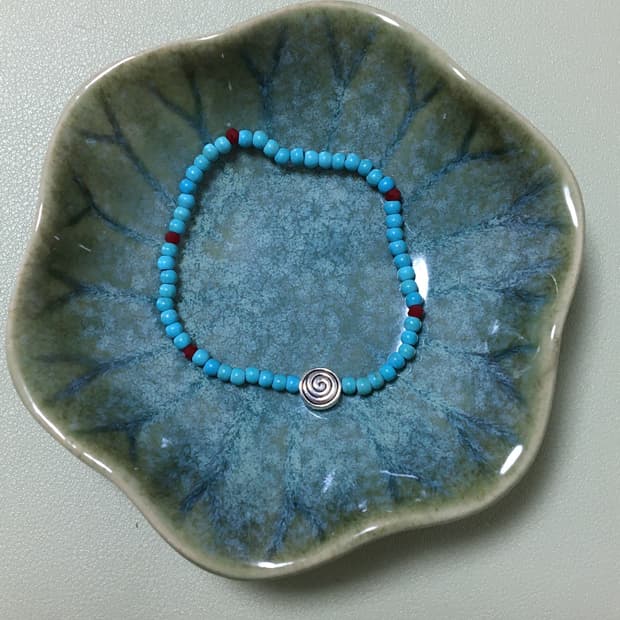 원석 비즈 팔찌