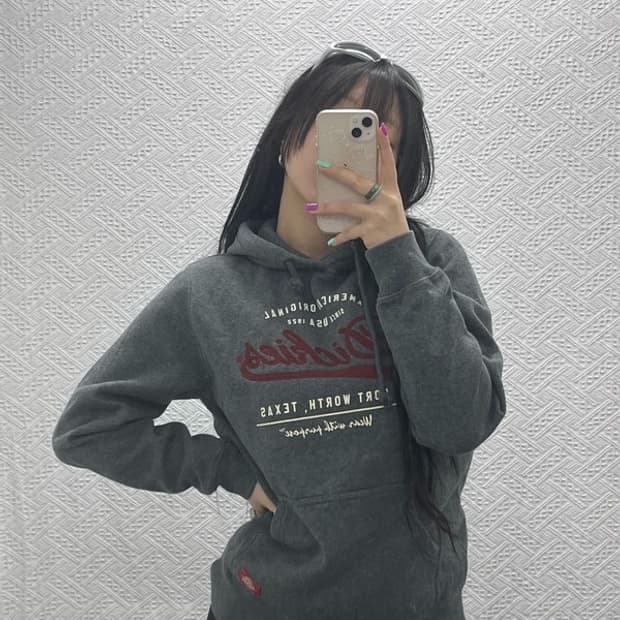 디키즈 빅로고 약기모 후드티 90 C06988