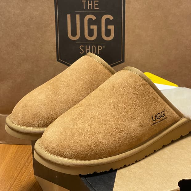 UGG Cruz 슬리퍼 체스넛 42 새상품 (호주구입)