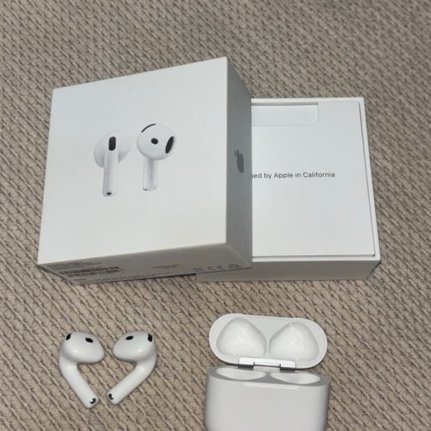에어팟 4세대(노캔x) 풀박스