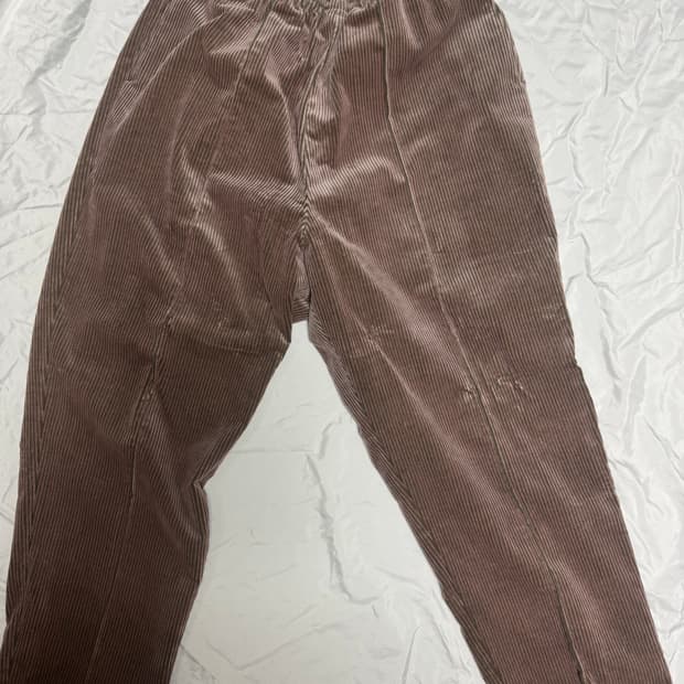 카미엘 포트젠스 코듀로이 츄츄팬츠 