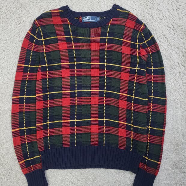 폴로 랄프 로렌 엘보패치 니트/#2546