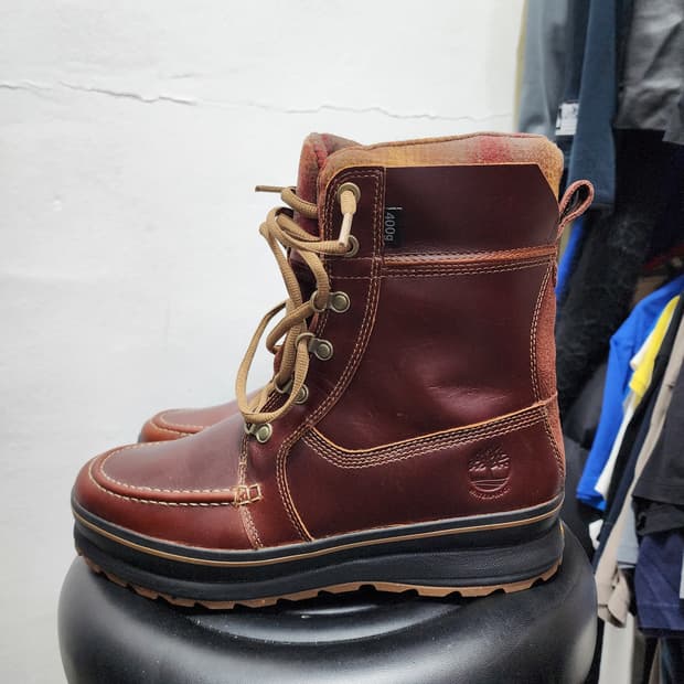 팀버랜드 x 펜들턴 민트급 400g 워커