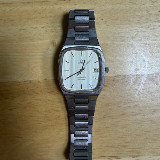 오메가 씨마스터 쿼츠 빈티지 시계 36mm