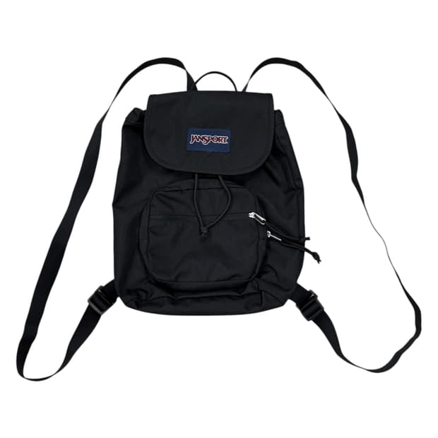 잔스포츠 하이랜드 스트링 미니 백팩 가방 블랙