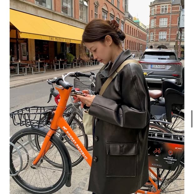 [마그넷 아카이브] Flowing Vegan Jacket