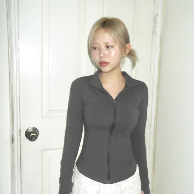 아워캐비넷 sporty zip up