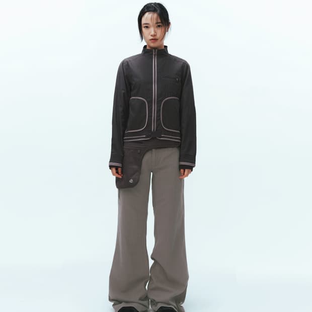 [2] 코이세이오 바인딩 코튼 자켓 퍼플그레이