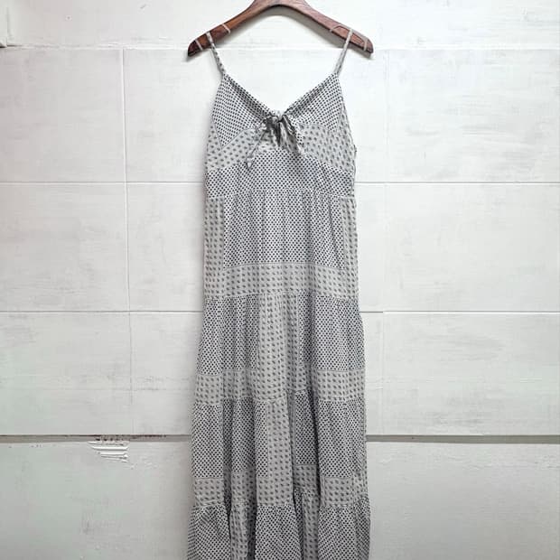 BEAMS BOY 빔즈보이 도트 캉캉 슬립 원피스 F JPN