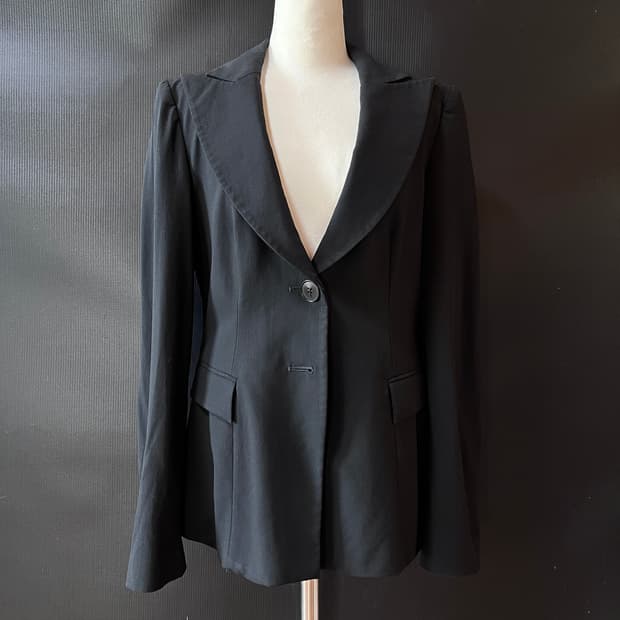 엠포리오 아르마니 Made in Italy 실크 테일러드 자켓