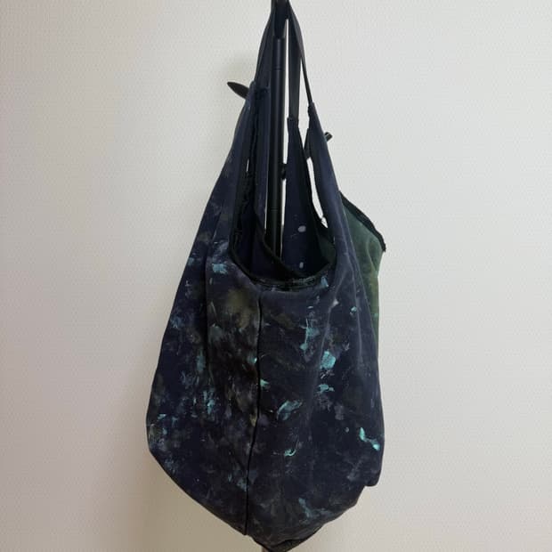 자라 빈티지 페인팅 토트백