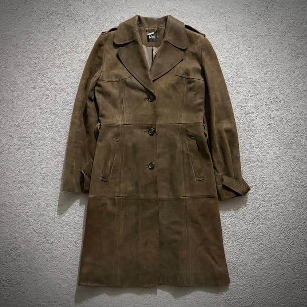Vintage suede coat