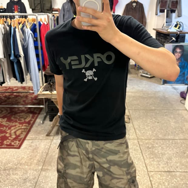 오클리 로고 티셔츠