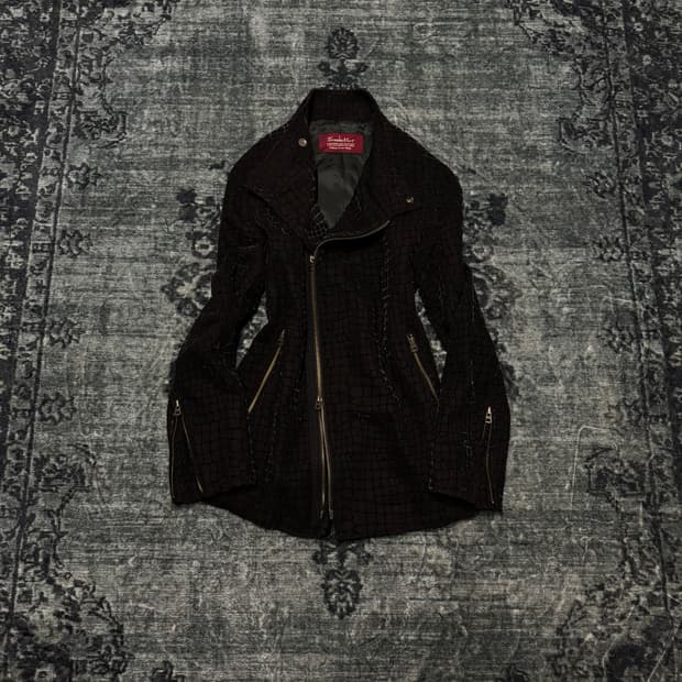 Tornado mart 00s velour rider jacket