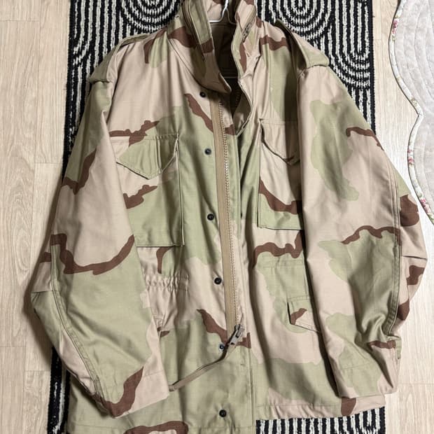 미군 오리지널 m65 사막필드자켓