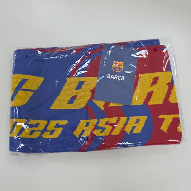 FC바르셀로나 머플러 아시아투어 2025 미개봉 새상품