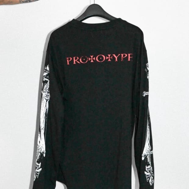 [구매]etce cross sword l/s tee m사이즈