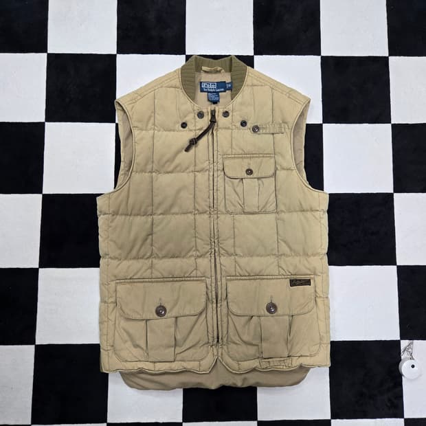 S 폴로랄프로렌 헌팅 패딩 베스트 밀리터리 패딩조끼