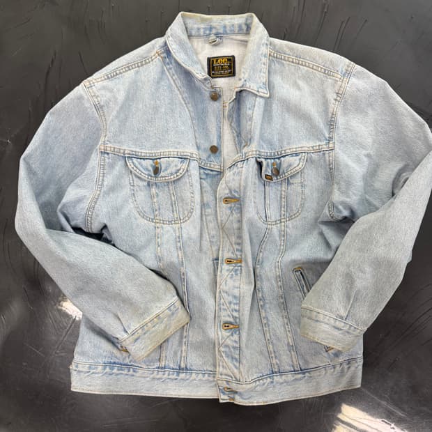 80s lee 청카바 청자켓 XXL