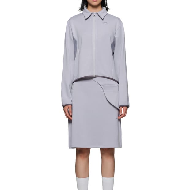 아트오브필드 플랩 스커트 셋업 블랙