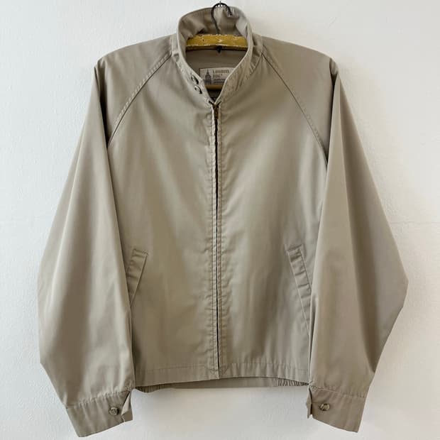 60s 빈티지 런던포그 헤링턴 자켓 스윙탑 블루종